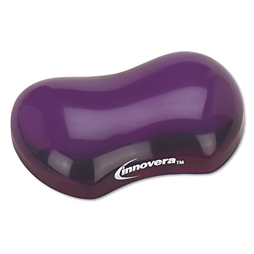 Innovera IVR51442 Handgelenkauflage Violett (violett, 120,6 x 79,3 x 25,4 mm, 190 g) von Innovera