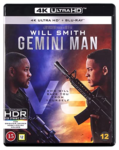 Gemini Man 4K [Blu-Ray] [Region Free] (Deutsche Sprache. Deutsche Untertitel) von Inny-Zagr.