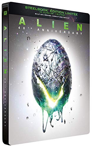 Alien [4K Ultra HD + Blu-ray - Édition Limitée SteelBook 40ème Anniversaire] von Inny