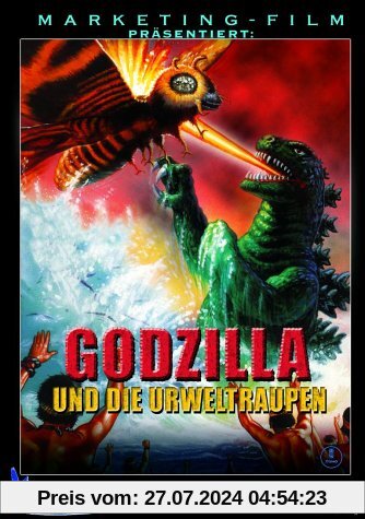 Godzilla und die Urweltraupen von Inoshiro Honda
