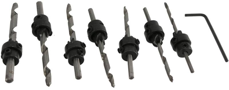 Holzbohrer-/Senkersatz 7-teilig von Inprodius Solutions GmbH