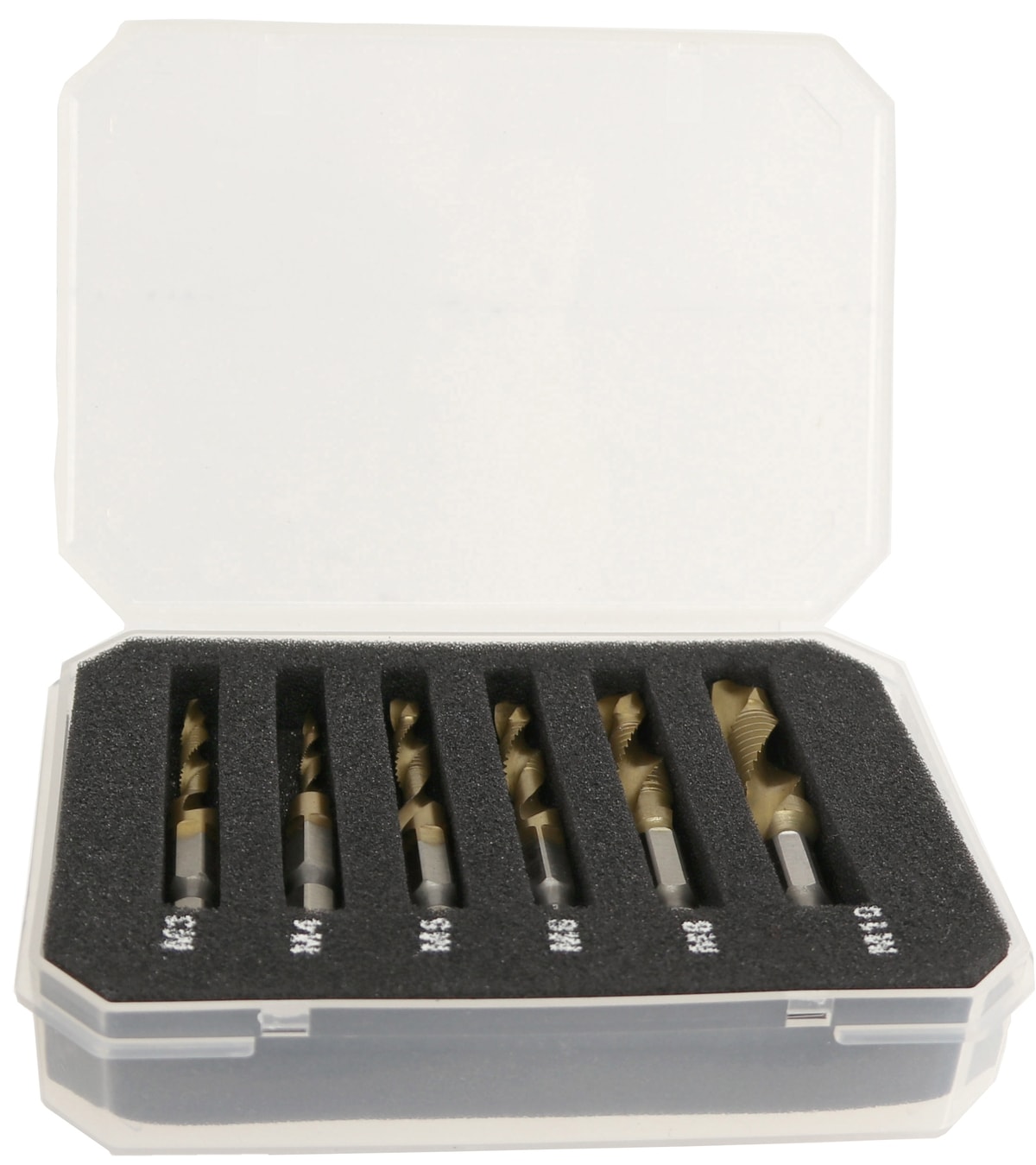 Kombi-Gewindebohrer-Set, 6-tlg, M3...M10 Kombi-Gewindebohrer-Set, 6-tlg, M3...M10 von Inprodius Solutions GmbH