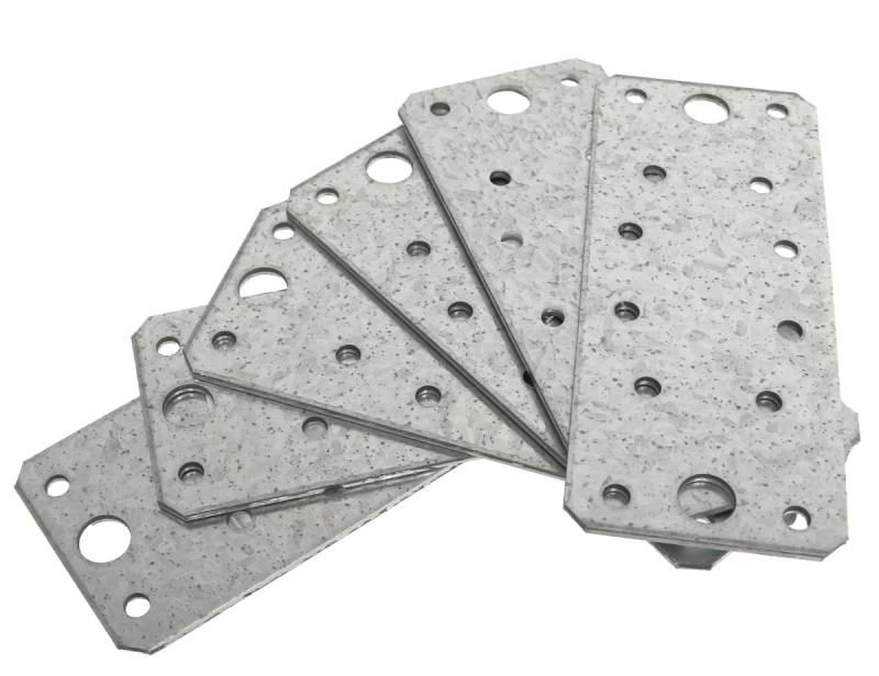 Lochplatten-Verbinder, 135x55x2,5 mm, 6 Stück von Inprodius Solutions GmbH