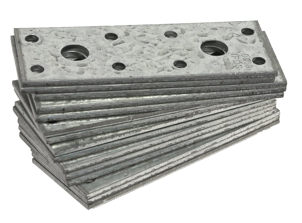 Lochplatten-Verbinder, 95x35x2,5 mm, 15 Stück Lochplatten-Verbinder, 95x35x2,5 mm, 15 Stück von Inprodius Solutions GmbH