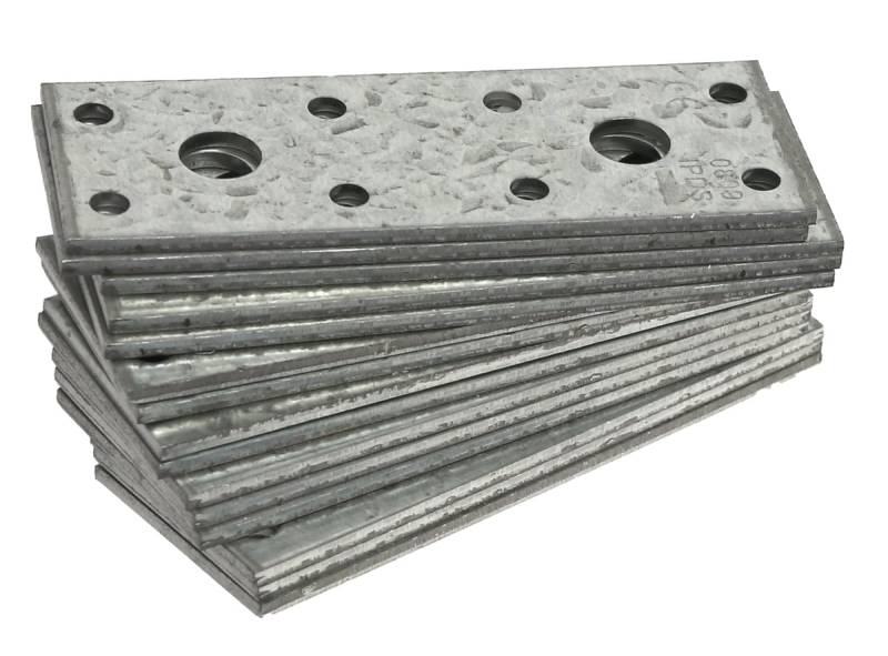 Lochplatten-Verbinder, 95x35x2,5 mm, 15 Stück von Inprodius Solutions GmbH