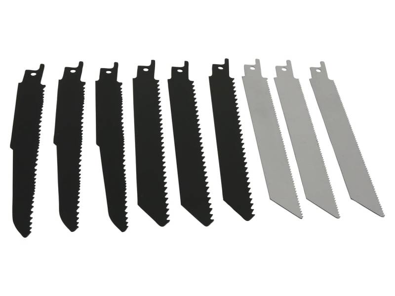 Säbelsägeblatt-Set, 9-teilig, Metall/Holz von Inprodius Solutions GmbH