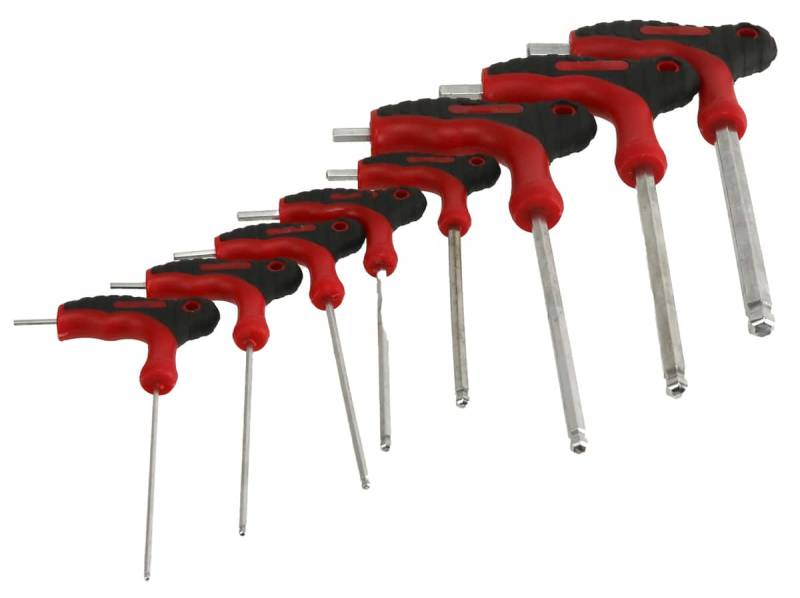 T-Griff Innensechskant-Schlüsselsatz, 8-teilig von Inprodius Solutions GmbH