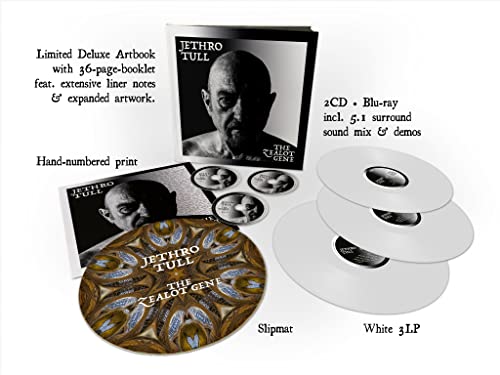 The Zealot Gene (Ltd. Deluxe white 3LP+2CD+Blu-ray Artbook incl. slipmat & artprint) [Vinyl LP] von InsideOutMusic (Sony Music)