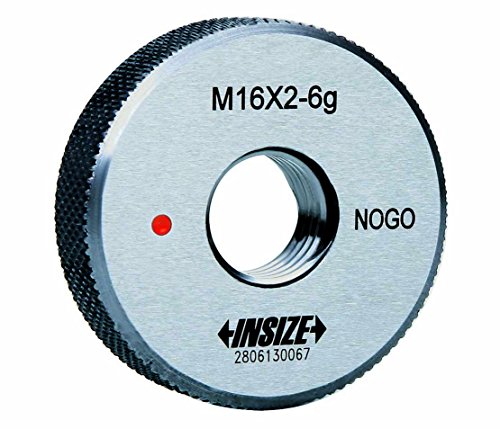 INSIZE 4120-11N Ringmessgerät, Klasse 6 g, NOGO, ISO1502, M11 x 1,5 mm von Insize
