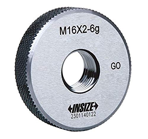 INSIZE 4120-7 Ringmessgerät, Klasse 6 g, Go, ISO1502, M7 x 1 mm von Insize
