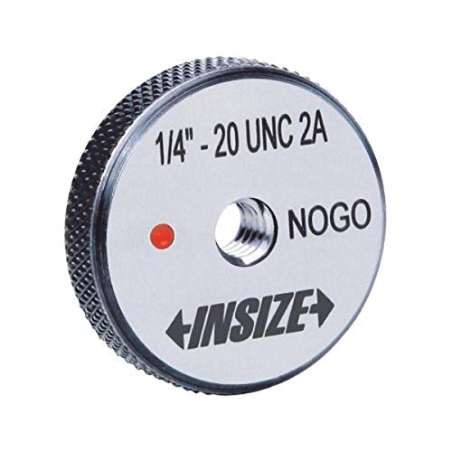 INSIZE 4121-1B2N American Standard Ringmessgerät, NOGO, 2A, ANSI B1.2, 1/4-28 UNF von Insize