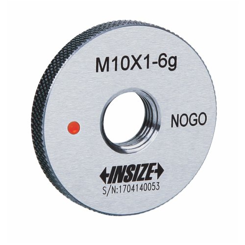 INSIZE 4129-12LN Feingewinde, Klasse 6 g, NOGO, ISO1502, M12 x 0,75 mm von Insize