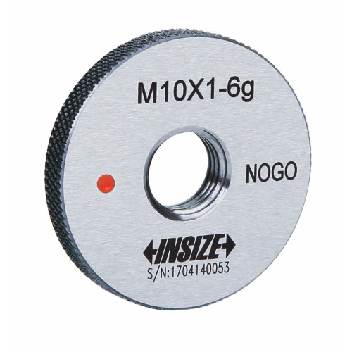 INSIZE 4129-12RN Feingewinde, Klasse 6 g, NOGO, ISO1502, M12 x 1,5 mm von Insize