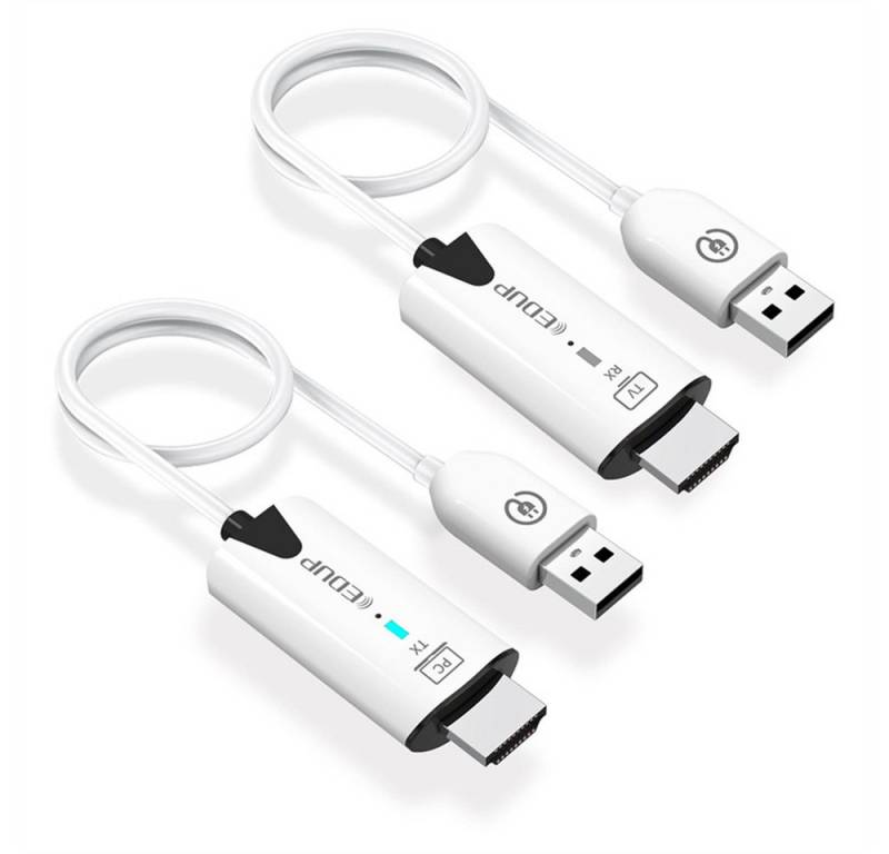 Insma HDMI-Adapter HDMI zu USB, HDMI-kompatibler Sender und Empfänger 1080P@60Hz Extender von Insma