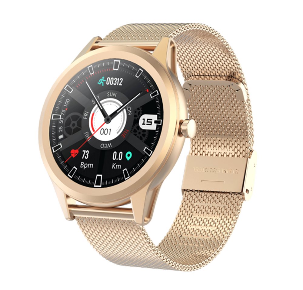 Insma Smartwatch (4,65 cm/1,28 Zoll), 1-tlg., Multimodi, IP67 Wasserdicht von Insma
