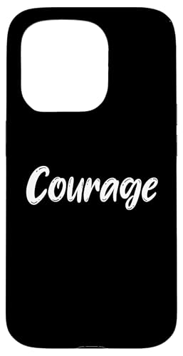 Courage Hülle für iPhone 15 Pro von Inspiration gifts