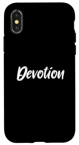 Devotion Hülle für iPhone X/XS von Inspiration gifts