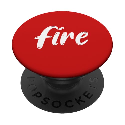 Fire PopSockets Klebender PopGrip von Inspiration gifts