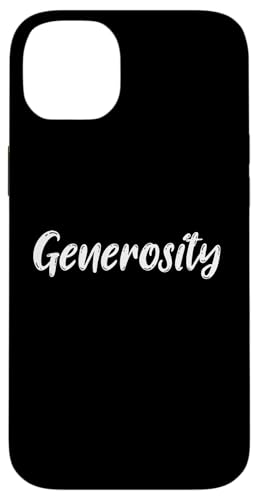 Generosity Hülle für iPhone 14 Plus von Inspiration gifts