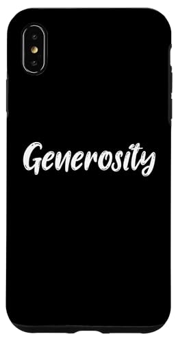 Generosity Hülle für iPhone XS Max von Inspiration gifts