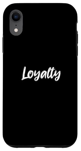 Loyalty Hülle für iPhone XR von Inspiration gifts