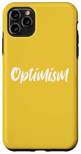 Optimism Person Optimistisch Hülle für iPhone 11 Pro Max von Inspiration gifts