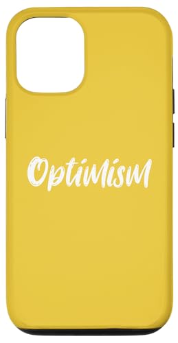 Optimism Person Optimistisch Hülle für iPhone 12/12 Pro von Inspiration gifts