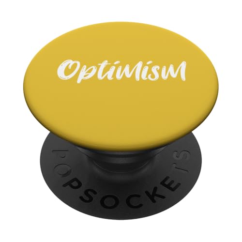 Optimism Person Optimistisch PopSockets Klebender PopGrip von Inspiration gifts