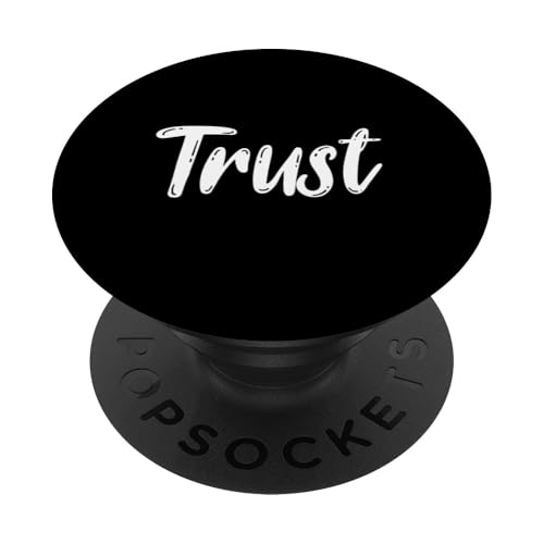 Trust Person Trustful PopSockets Klebender PopGrip von Inspiration gifts