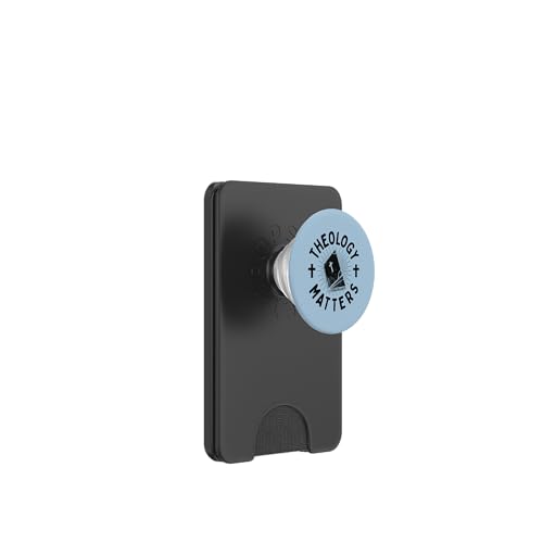 Theology Matters Bible Christian School Hochschulabschluss PopSockets PopWallet für MagSafe von Inspirational Christian Bible Verse Quote Shop
