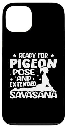 Yoga: Bereit für Taubenpose und erweiterte Savasana Hülle für iPhone 13 von Inspirational Yoga Designs For Women