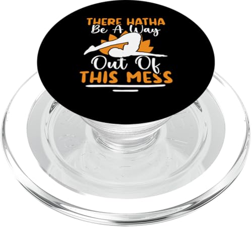 Yoga: Es gibt einen Ausweg aus diesem Chaos PopSockets PopGrip für MagSafe von Inspirational Yoga Designs For Women