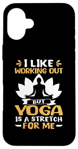 Yoga: Ich trainiere gerne, aber Yoga ist eine Herausforderung für mich Hülle für iPhone 16 Plus Yoga: Ich trainiere gerne, aber Yoga ist eine Herausforderung für mich Hülle für iPhone 16 Plus von Inspirational Yoga Designs For Women