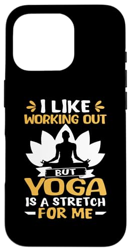 Yoga: Ich trainiere gerne, aber Yoga ist eine Herausforderung für mich Hülle für iPhone 16 Pro Yoga: Ich trainiere gerne, aber Yoga ist eine Herausforderung für mich Hülle für iPhone 16 Pro von Inspirational Yoga Designs For Women