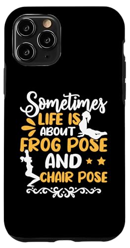 Yoga: Manchmal geht es um Frosch-Pose und Stuhl-Pose Hülle für iPhone 11 Pro Yoga: Manchmal geht es um Frosch-Pose und Stuhl-Pose Hülle für iPhone 11 Pro von Inspirational Yoga Designs For Women