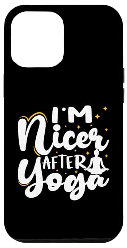 Yoga: Nach dem Yoga bin ich netter Hülle für iPhone 12 Pro Max Yoga: Nach dem Yoga bin ich netter Hülle für iPhone 12 Pro Max von Inspirational Yoga Designs For Women
