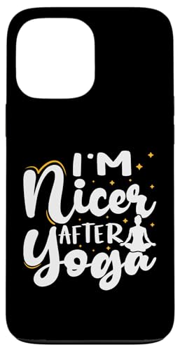 Yoga: Nach dem Yoga bin ich netter Hülle für iPhone 13 Pro Max Yoga: Nach dem Yoga bin ich netter Hülle für iPhone 13 Pro Max von Inspirational Yoga Designs For Women