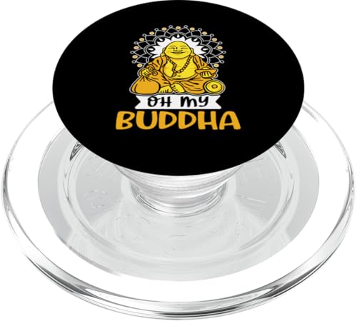 Yoga: Oh mein Buddha PopSockets PopGrip für MagSafe von Inspirational Yoga Designs For Women