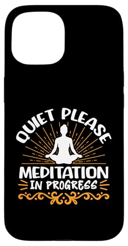 Yoga: Ruhe bitte - Meditation im Gange Hülle für iPhone 15 Yoga: Ruhe bitte - Meditation im Gange Hülle für iPhone 15 von Inspirational Yoga Designs For Women