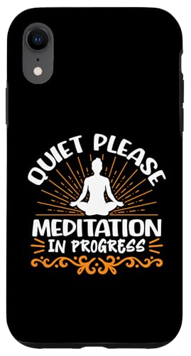 Yoga: Ruhe bitte - Meditation im Gange Hülle für iPhone XR Yoga: Ruhe bitte - Meditation im Gange Hülle für iPhone XR von Inspirational Yoga Designs For Women