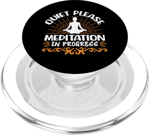 Yoga: Ruhe bitte - Meditation im Gange PopSockets PopGrip für MagSafe Yoga: Ruhe bitte - Meditation im Gange PopSockets PopGrip für MagSafe von Inspirational Yoga Designs For Women