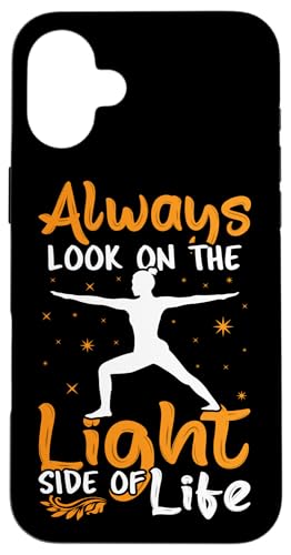 Yoga: Schauen Sie immer auf die helle Seite des Lebens Hülle für iPhone 16 Plus Yoga: Schauen Sie immer auf die helle Seite des Lebens Hülle für iPhone 16 Plus von Inspirational Yoga Designs For Women