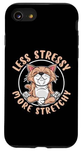 Yoga: weniger belastbar, dehnbar Hülle für iPhone SE (2020) / 7 / 8 von Inspirational Yoga Designs For Women