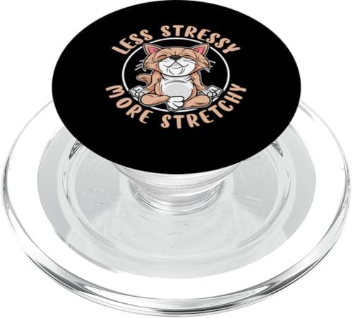 Yoga: weniger belastbar, dehnbar PopSockets PopGrip für MagSafe von Inspirational Yoga Designs For Women