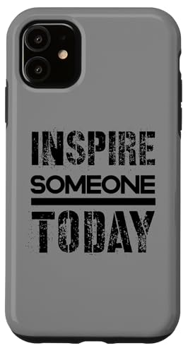 Jemanden inspirieren Hülle für iPhone 11 Jemanden inspirieren Hülle für iPhone 11 von Inspirierende Motivationszitate