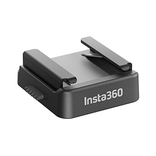 Insta360 UK One RS Cold Shoe zur Montage von zusätzlichem Zubehör inkl. Mikrofon/Licht (CINORSC/E) von Insta360 UK
