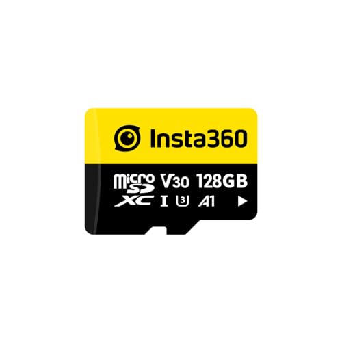 Insta360 128 GB UHS-III V30 MicroSD-Speicherkarte für One X/One X2/X3/X4, One R/One RS, Ace Pro und Sphere Action-Kameras Insta360 128 GB UHS-III V30 MicroSD-Speicherkarte für One X/One X2/X3/X4, One R/One RS, Ace Pro und Sphere Action-Kameras von Insta360