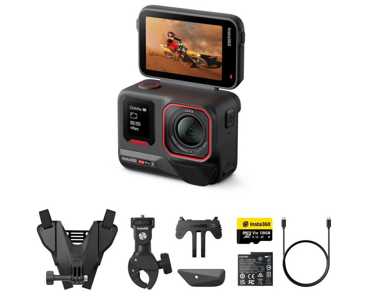 Insta360 Ace Pro 2 Actioncam Motorrad Combo Action Cam Insta360 Ace Pro 2 Actioncam Motorrad Combo Action Cam von Insta360