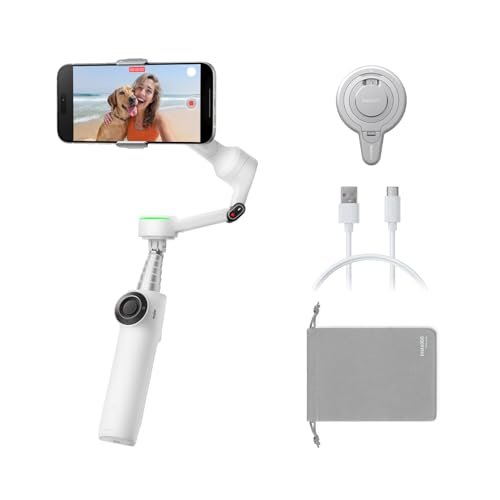 Insta360 Flow 2 Pro Magnetic Mount Bundle Weiß, tragbarer AI-Gimbal-Stabilisator für iPhones Insta360 Flow 2 Pro Magnetic Mount Bundle Weiß, tragbarer AI-Gimbal-Stabilisator für iPhones von Insta360