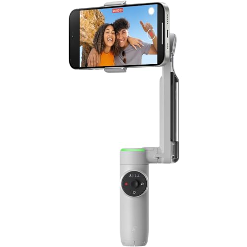 Insta360 Flow Pro – KI-betriebener Gimbal-Stabilisator für Smartphone, Apple DockKit-fähig, 360º Infinite Pan Tracking, 3-Achsen-Stabilisierung, integriertes Stativ, tragbar und faltbar, AI-Tracking Insta360 Flow Pro – KI-betriebener Gimbal-Stabilisator für Smartphone, Apple DockKit-fähig, 360º Infinite Pan Tracking, 3-Achsen-Stabilisierung, integriertes Stativ, tragbar und faltbar, AI-Tracking von Insta360